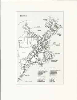 Boston 1775 map